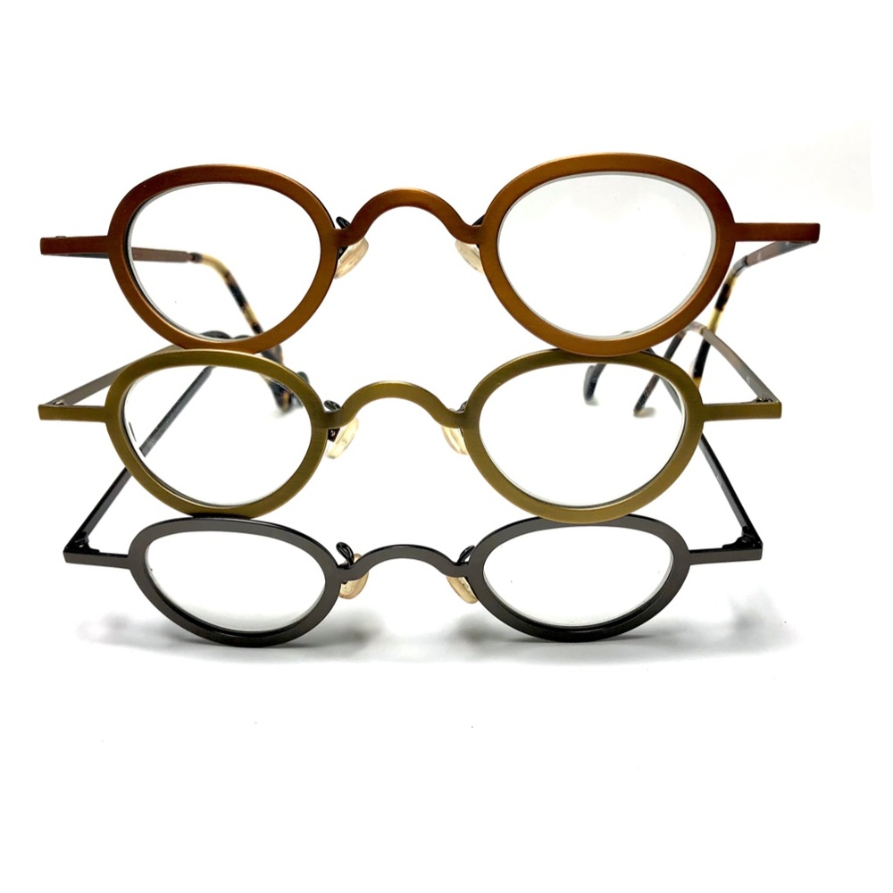 BRAND NEW L.A. Eyeworks METAL FRAMES GLASSES